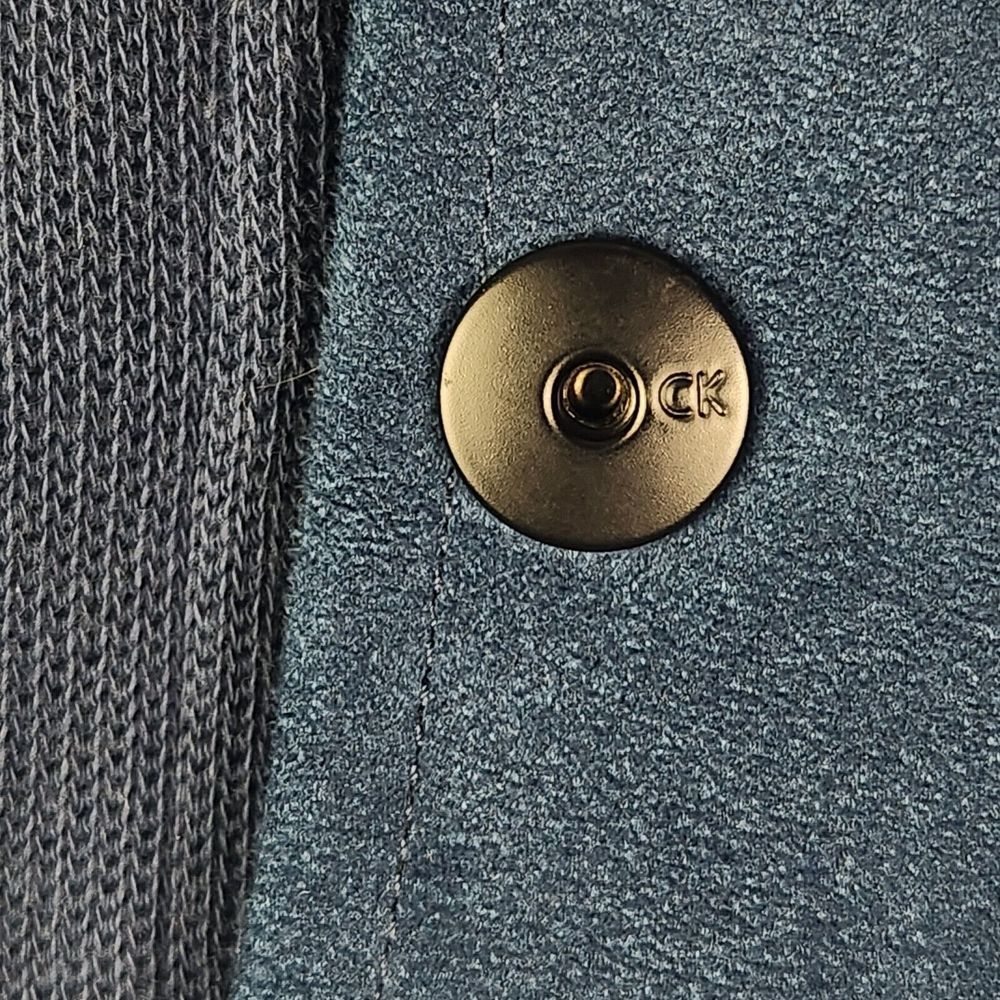 Calvin Klein Mens 1/4 Zip Neck Navy Casual Sweater‎ - Picture 3 of 6